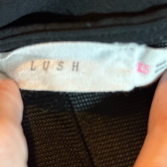 Lush Split Neck 3/4 Sleeve Dress Size XS - Picture 6 of 8